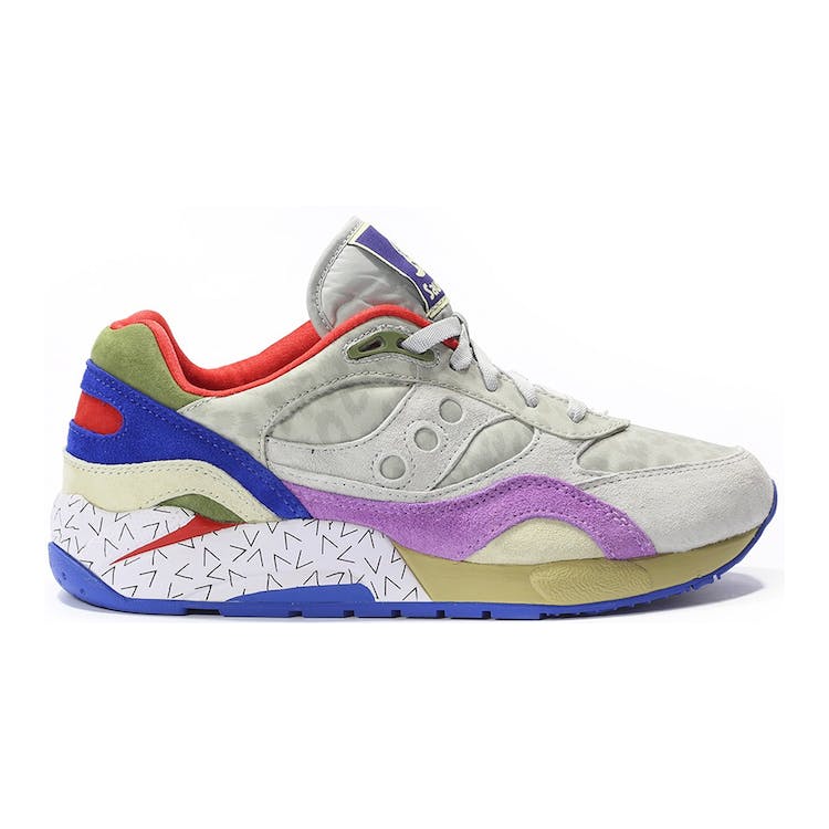 Image of Saucony G9 Shadow 6 Bodega Pattern Recognition Grey