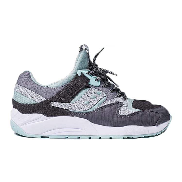 Image of Saucony Grid 9000 END "White Noise"