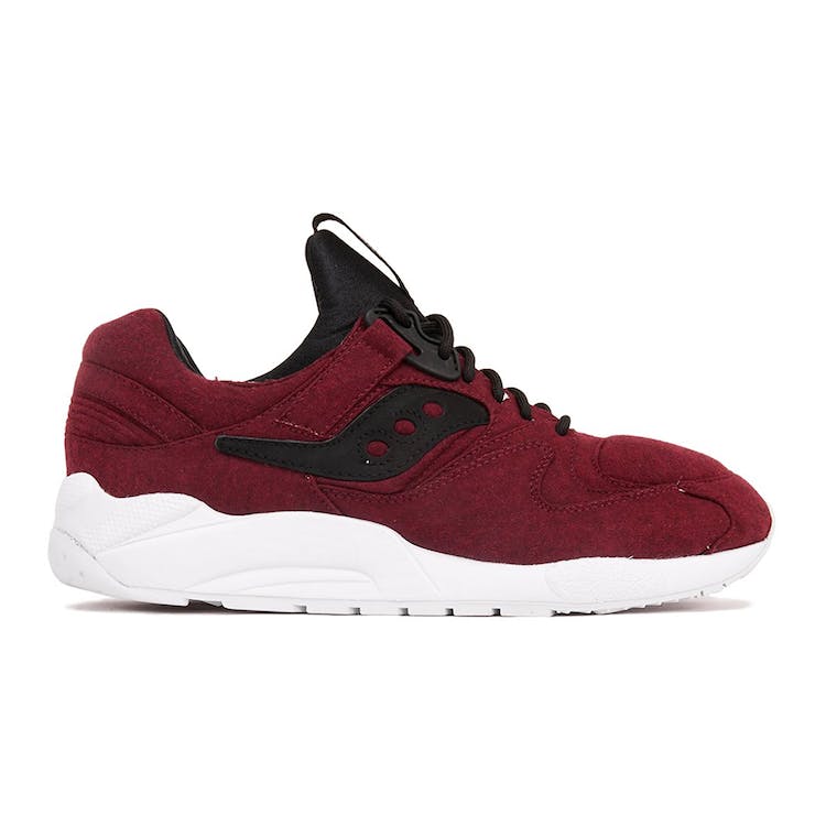 Image of Saucony Grid 9000 HT Jersey Maroon Black