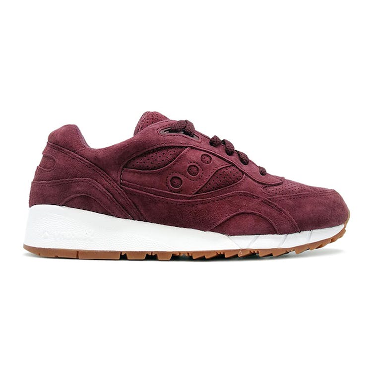 Image of Saucony Shadow 6000 Burgundy Suede (Packer Shoes)