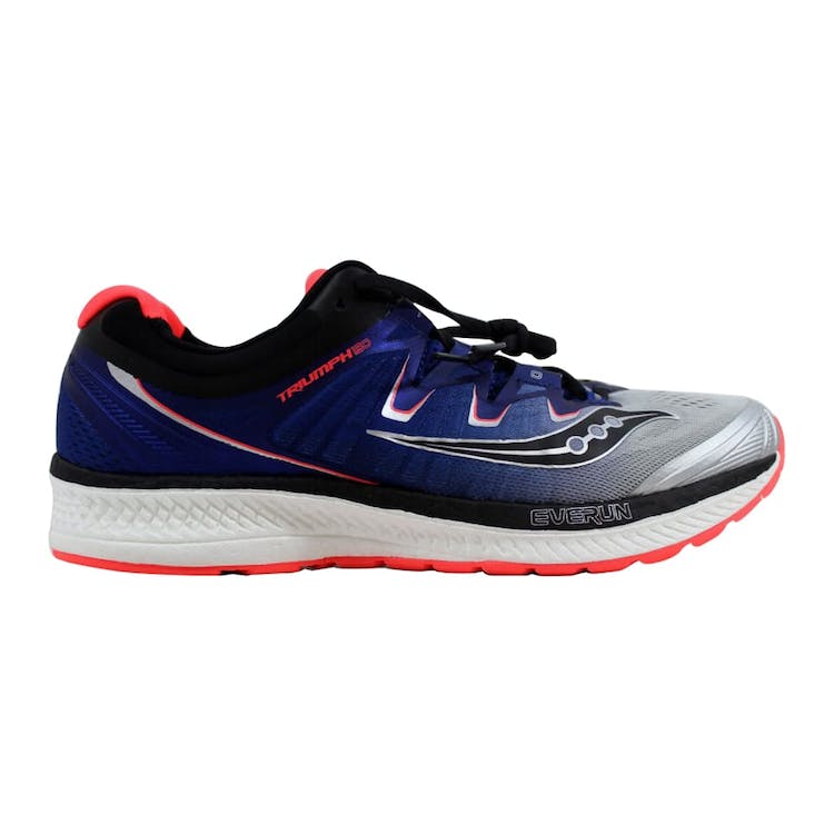 Image of Saucony Triumph Iso 4 Silver/Blue-Viz Red
