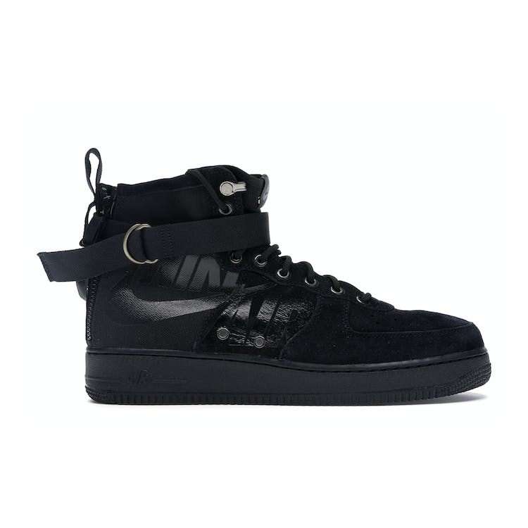 Image of SF Air Force 1 Mid Black Cool Grey