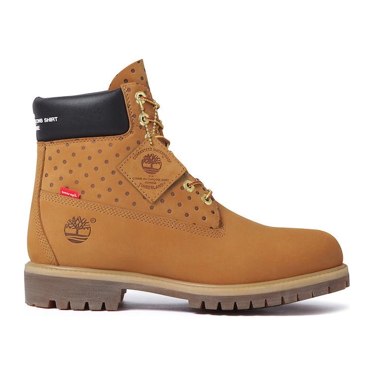 Image of Timberland 6" Boot Supreme x Comme des Garcons Wheat