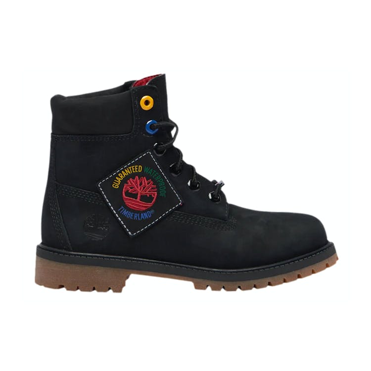Image of Timberland 6 Inch Premium Boot Black Patch (GS)