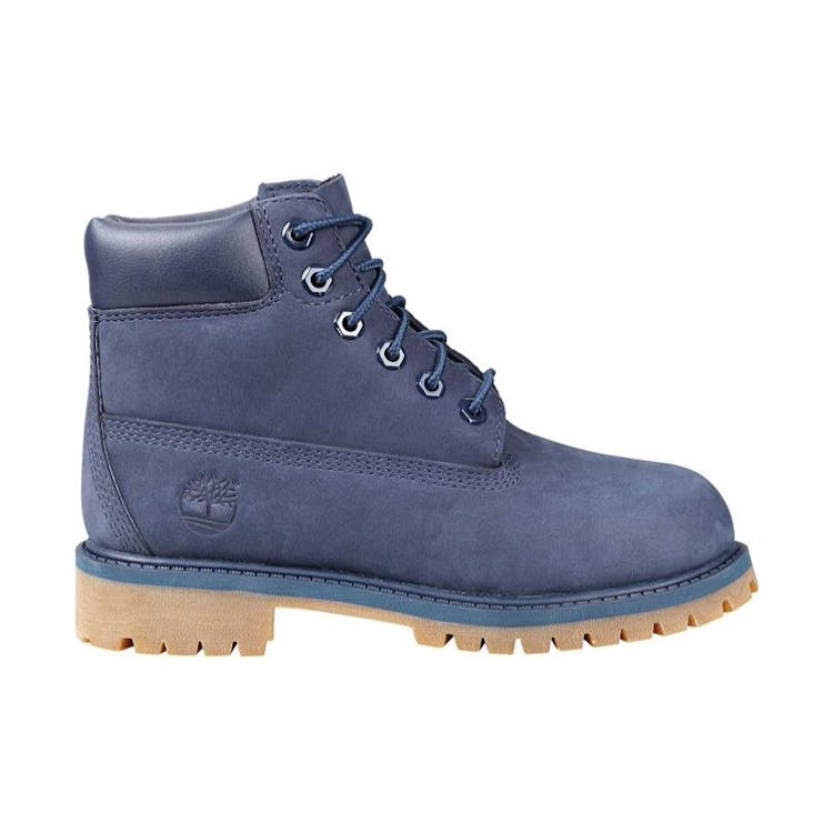 Image of Timberland 6 Inch Premium Boot Navy (PS)
