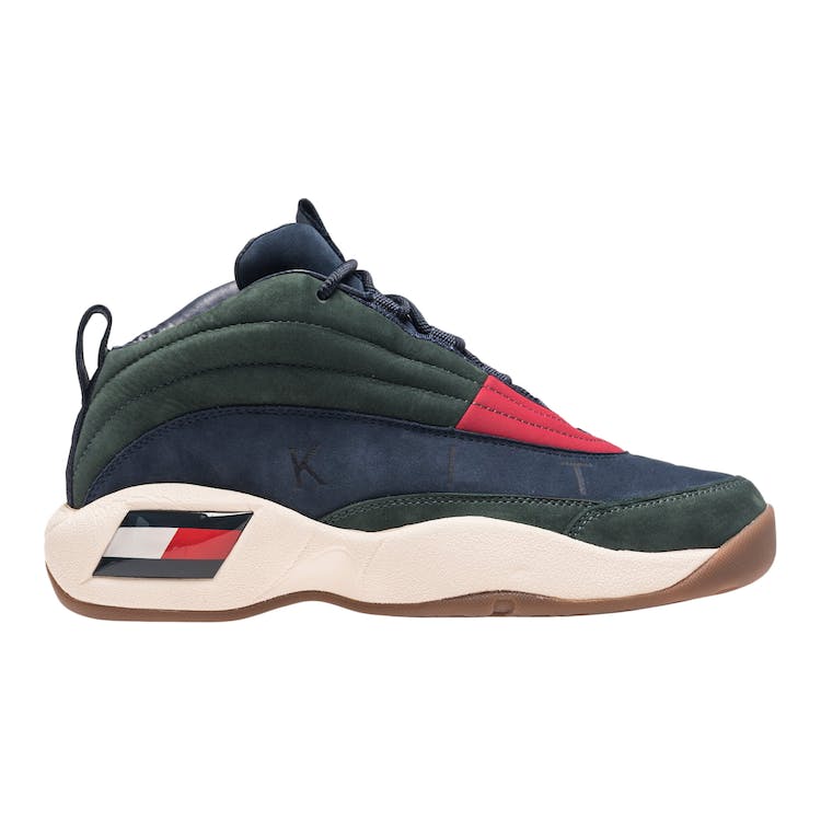 Image of Tommy Hilfiger Skew Lux Basketball Sneaker Kith Green