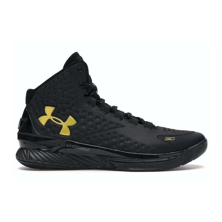 Image of UA Curry 1 Black and Gold Banner