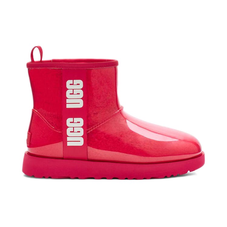 Image of UGG Classic Clear Mini Boot Hibiscus Pink (W)
