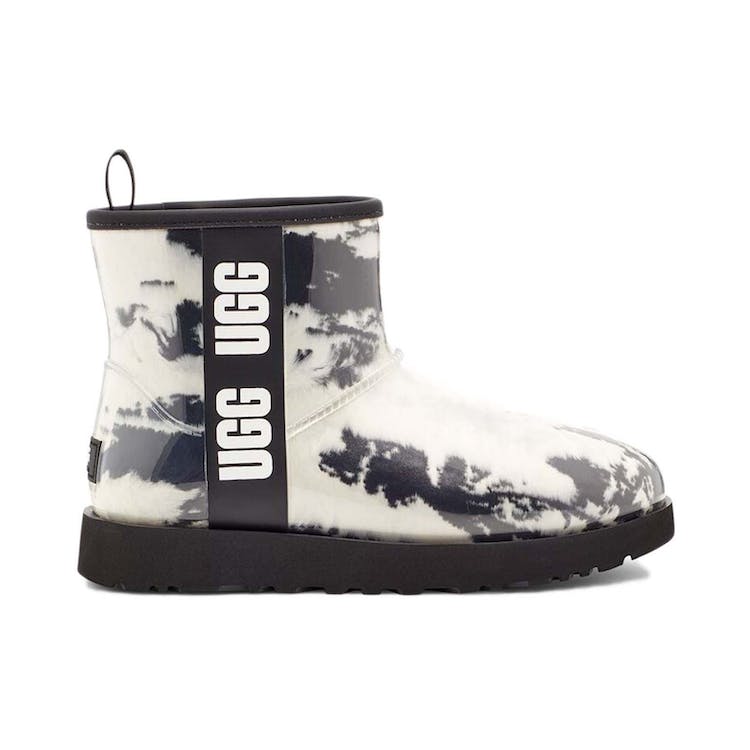 Image of UGG Classic Clear Mini Boot Marble White Black (W)