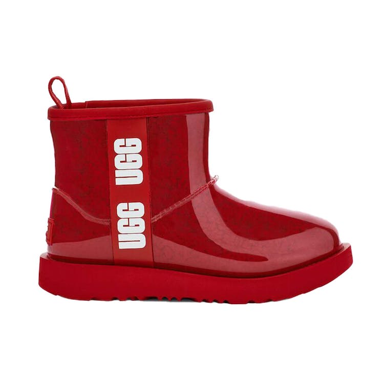 Image of UGG Classic Clear Mini II Boot Samba Red (Kids)