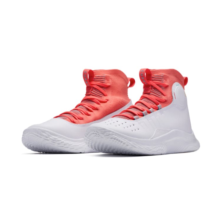 Image of Under Armour Curry 4 Flotro White Red