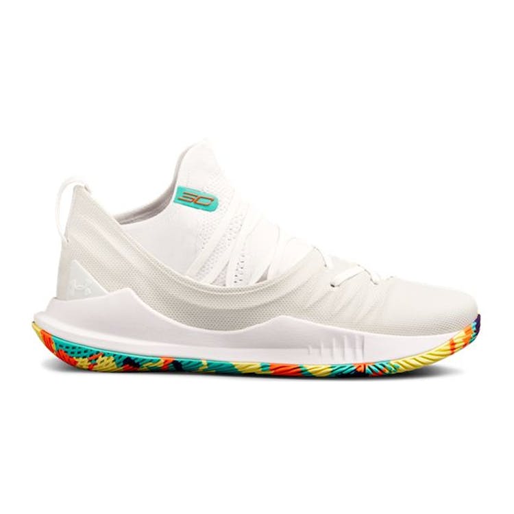 Image of Under Armour Curry 5 White Confetti