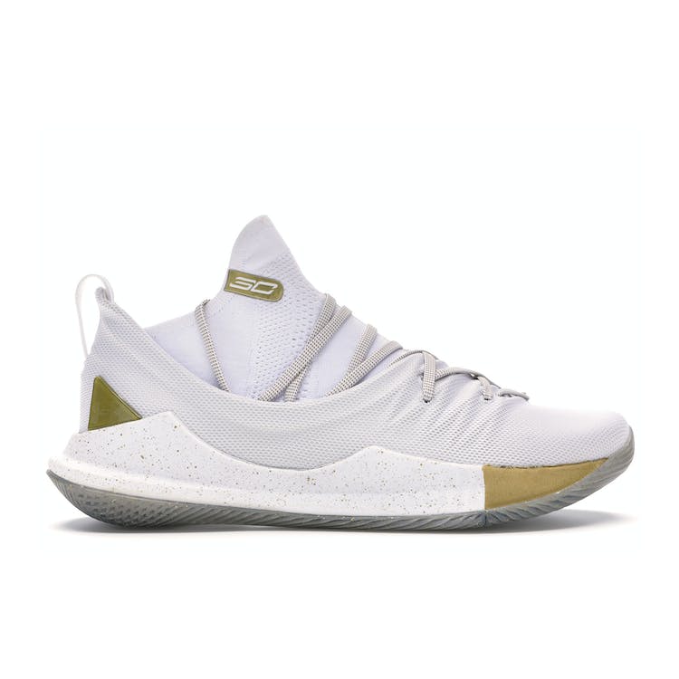 Image of Under Armour Curry 5 White Gold