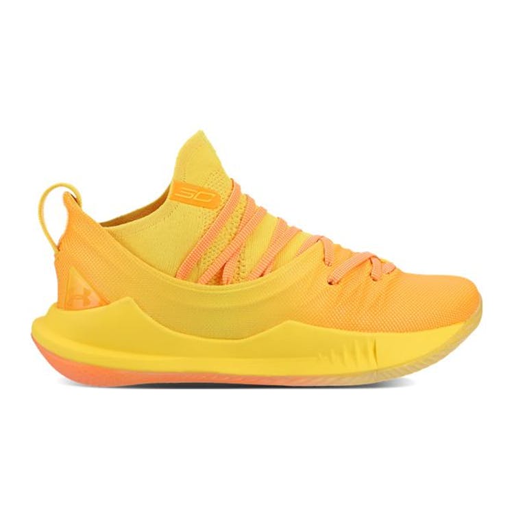 Image of Under Armour Curry 5 Yellow Orange