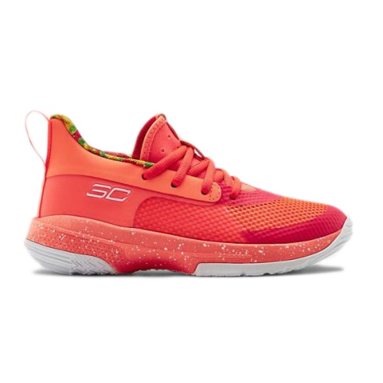 Image of Under Armour Curry 7 Sour Patch Kids Peach (PS)