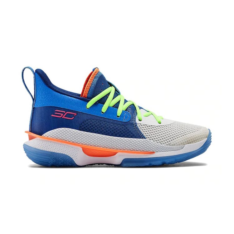 Image of Under Armour Curry 7 Super Soaker Christmas (2019) (GS)