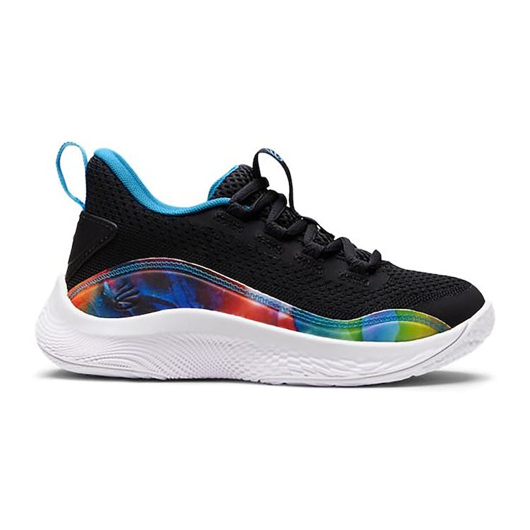 Image of Under Armour Curry 8 Tie Dye Black (PS)