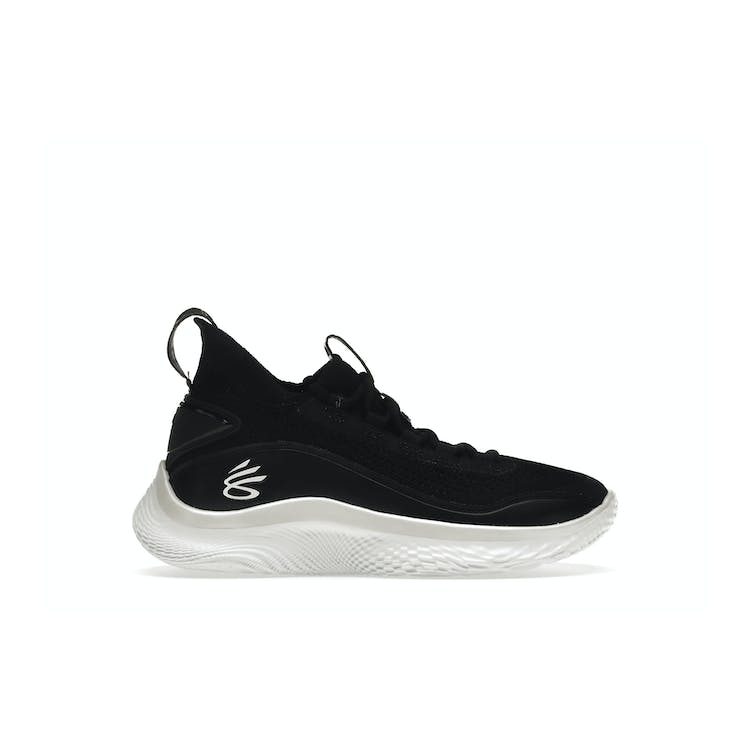 Image of Under Armour Curry Flow 8 Black White (GS)