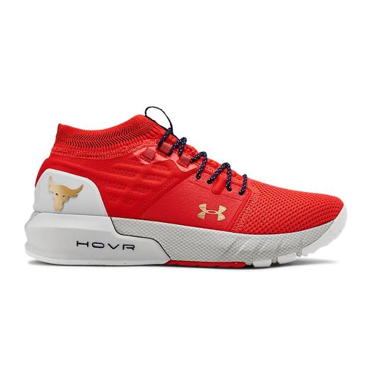 Image of Under Armour Project Rock 2 Blood Orange Halo Grey (W)