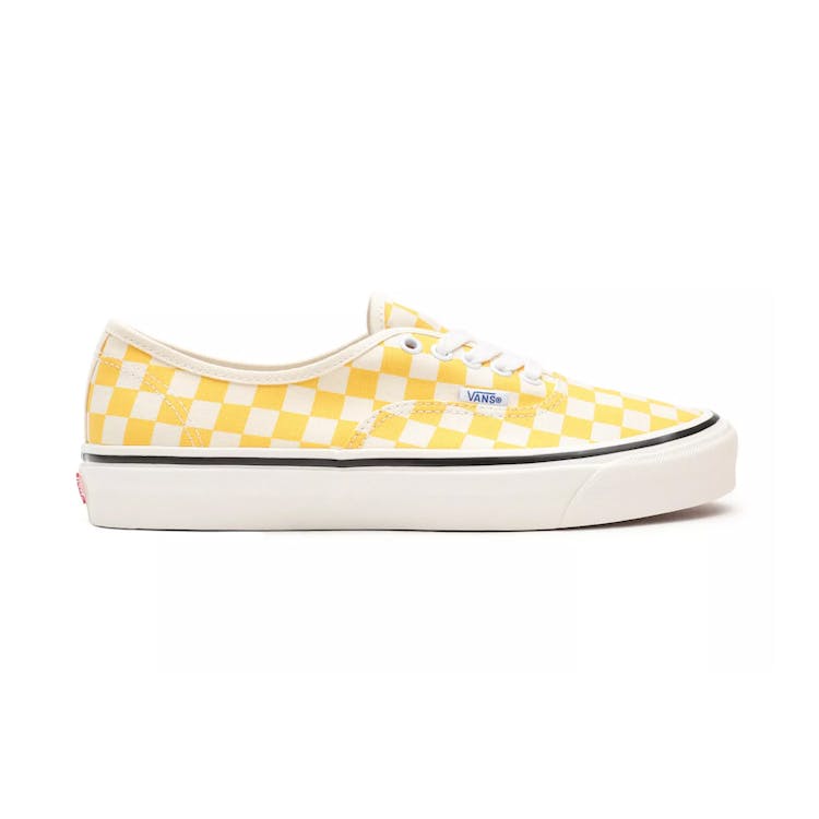 Image of Vans Authentic 44 DX Anaheim Factory Yellow Checkerboard