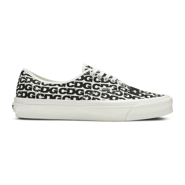 Image of Vans Authentic Comme des Garcons Black Heel Tab (Curved Rubber)