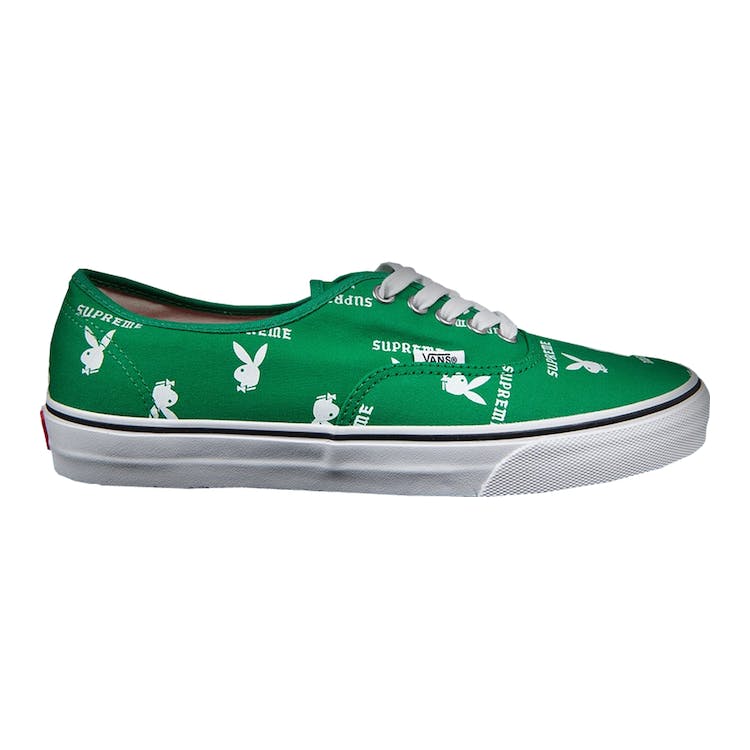 Image of Vans Authentic Supreme x Playboy Green