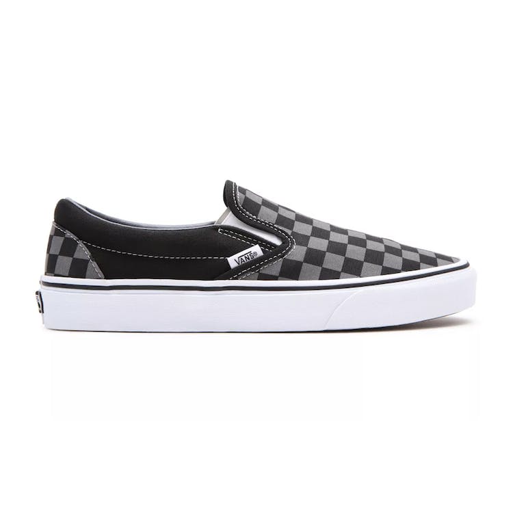 Image of Vans Classic Slip-On Checkerboard Black Grey