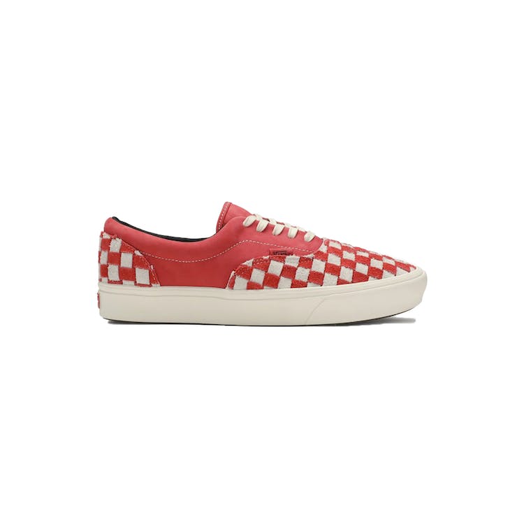 Image of Vans Comfycush Era XL Racing Red Chenille Checkerboard