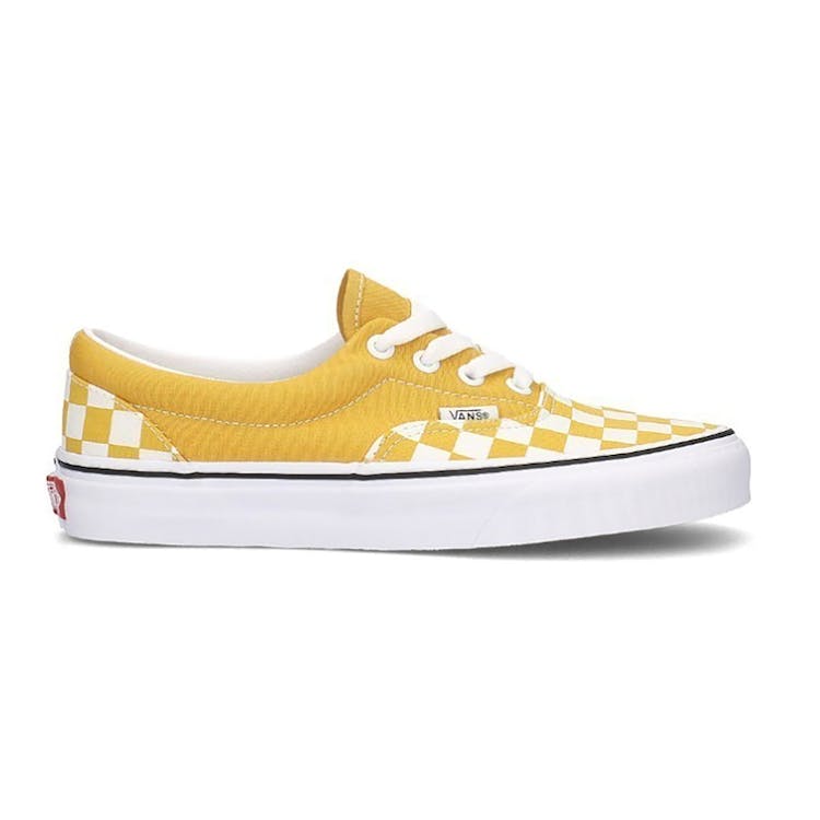 Image of Vans Era Checkerboard Yellow