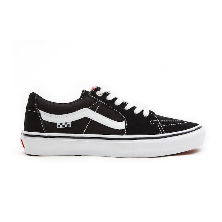 Image of Vans MN Sk8-Low Black White Checkerboard