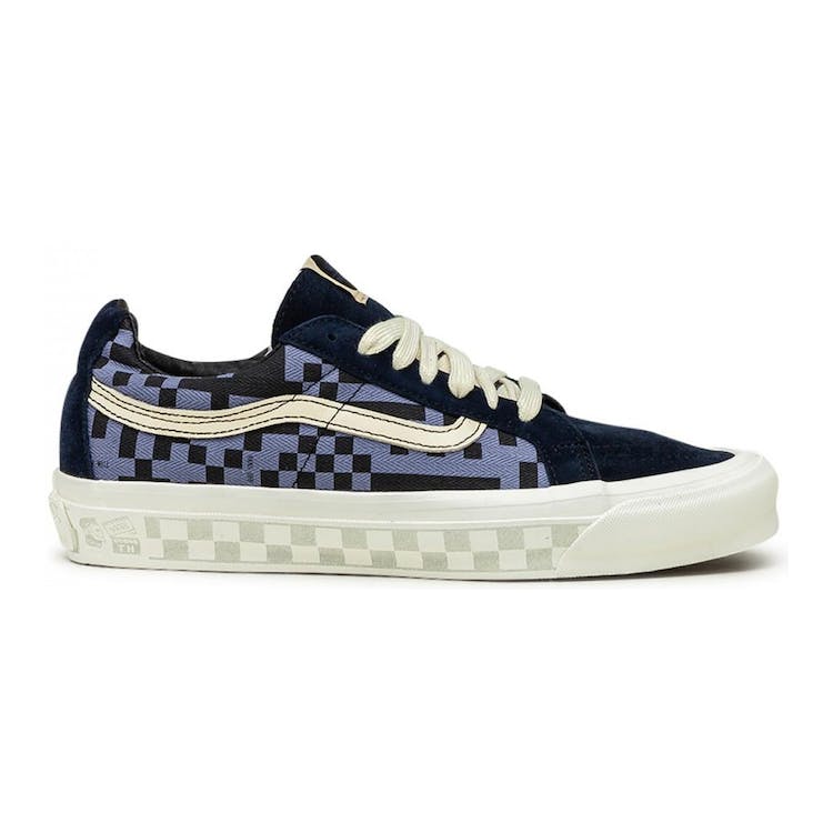 Image of Vans Sk8-Lo Re-Issue Taka Hayashi QR Checkerboard Blue