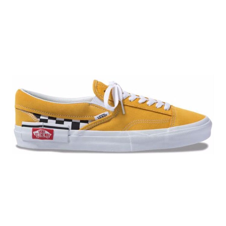 Image of Vans Slip-On Cap Checkerboard Yolk Yellow