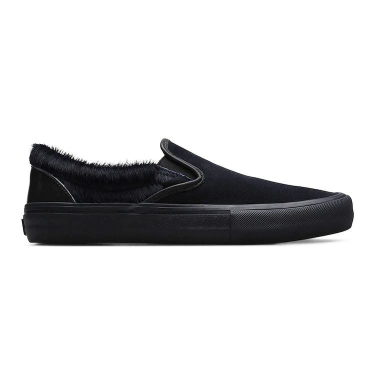 Image of Vans Slip-On Engineered Garments Mismatched Cow Hair Blue