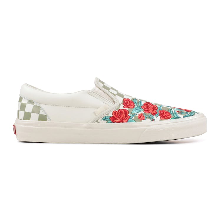 Image of Vans Slip-On Rose Embroidery