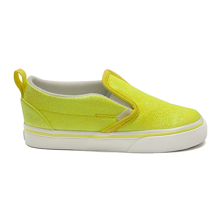 Image of Vans Slip-On V Neon Glitter Yellow (TD)