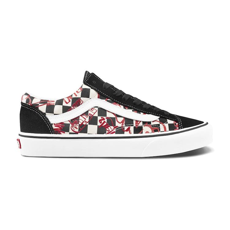 Image of Vans Style 36 Checkerboard Red