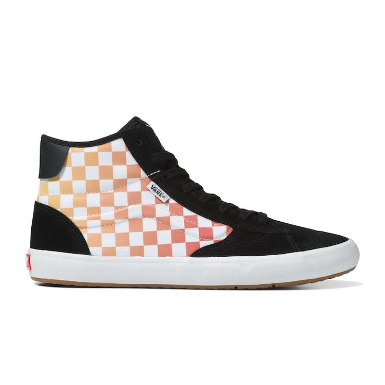 Image of Vans The Lizzie Black Multi-Color Checkerboard