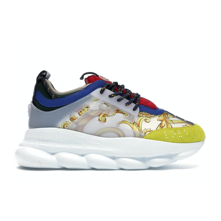 Image of Versace Chain Reaction Multi-Color Rubber Suede