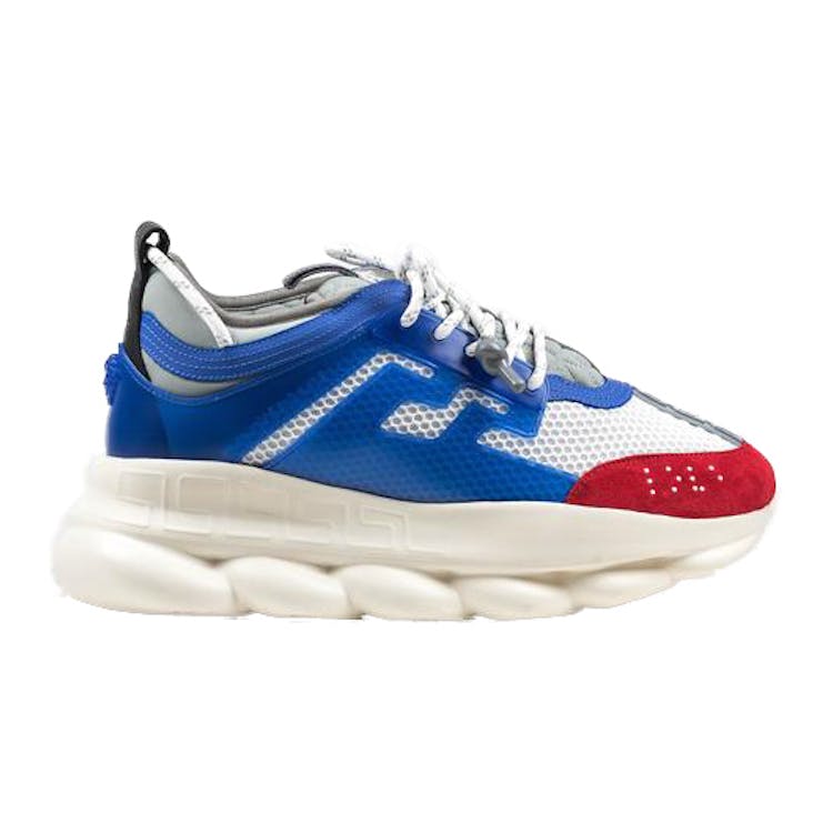 Image of Versace Chain Reaction White Blue Red