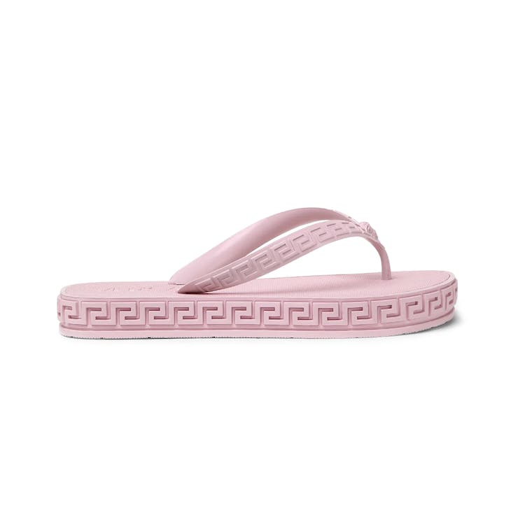 Image of Versace Greca Flip Flops Light Pink (W)