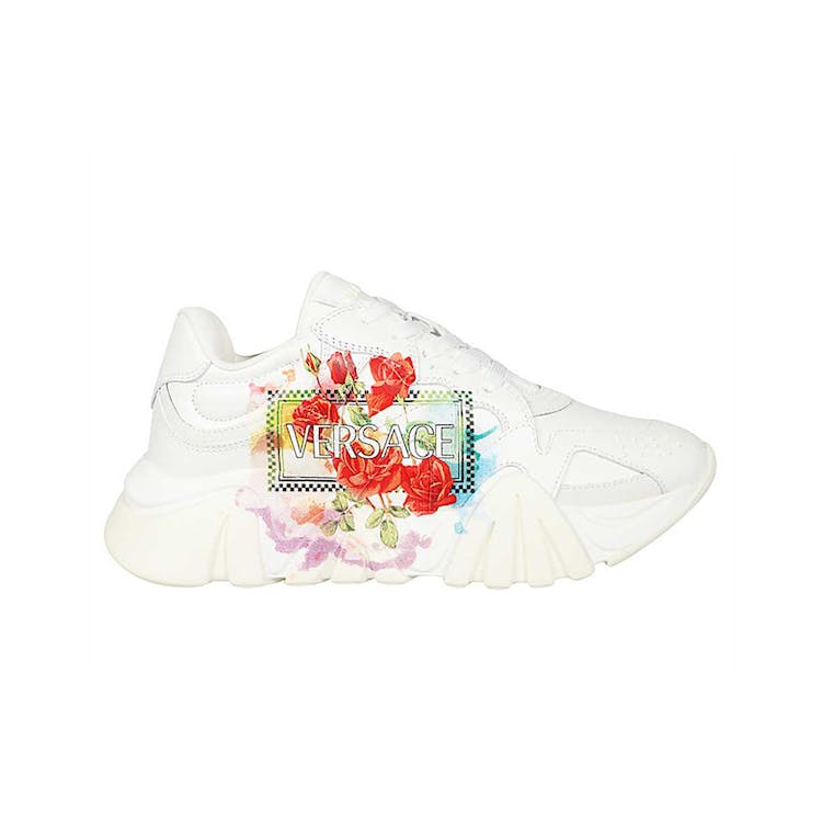 Image of Versace Squalo White Floral Embellished (W)