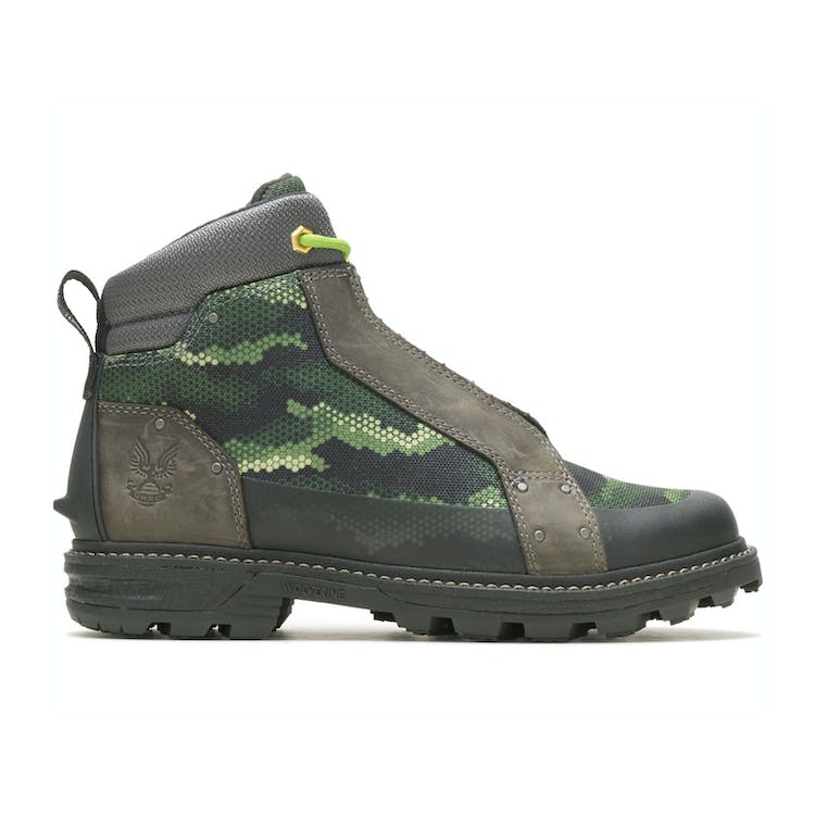 Image of Wolverine Halo Spartan Boot Green Camo