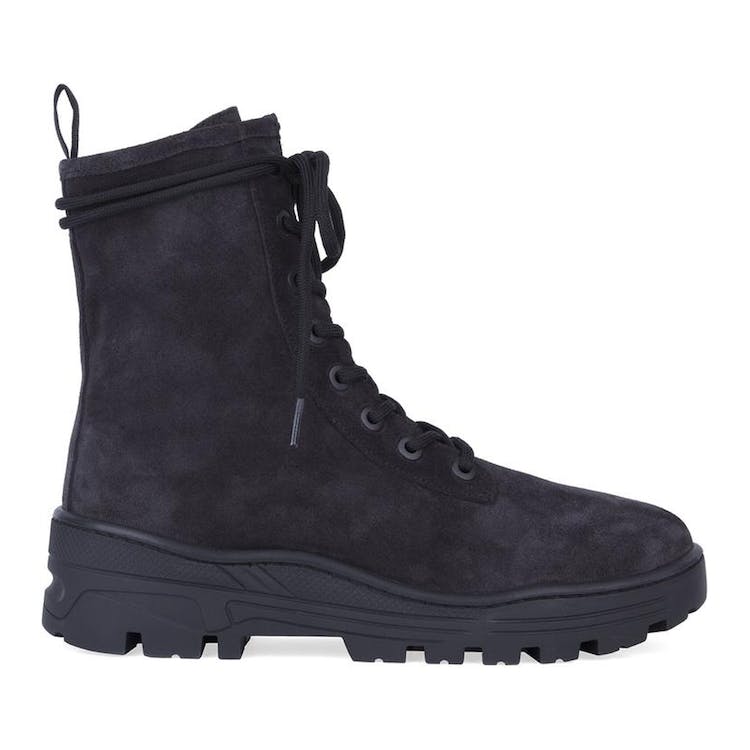 Image of Yeezy Thick Suede Combat Boot Graphite (Season 6)