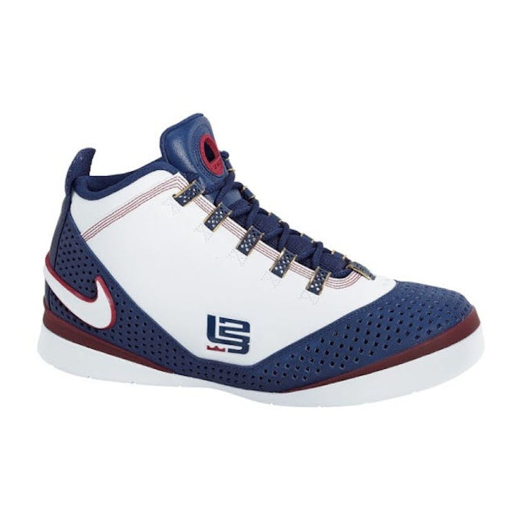 Image of Zoom Solider II White Navy Red